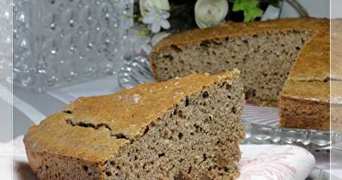 Breadcake à la farine de sarrasin, aux dattes (sans gluten)