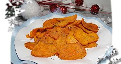 Chips de patates douces au curry