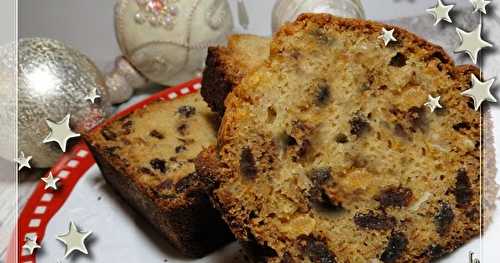 Christmas cake sans gluten et sans lactose