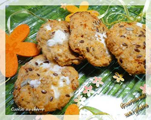 Cookies au chèvre et aux flocons de sarrasin