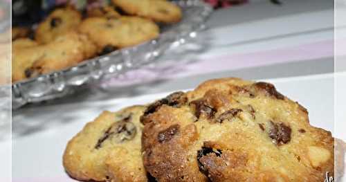Cookies au raisins secs et muesli