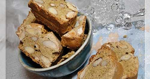 Croquants aux amandes sans gluten