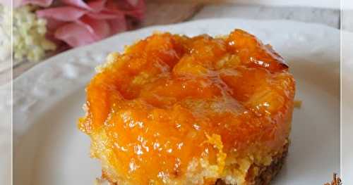 Crumble aux abricots, sans gluten