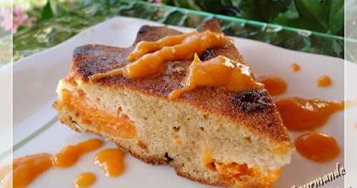 Fondant amandes, vanille et abricots