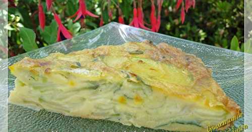 Gâteau invisible aux courgettes, safran et huile thaï