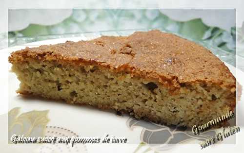 Gâteau sucrée aux pommes de terre sans gluten