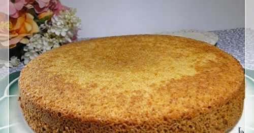 Genoise ultra rapide, sans gluten