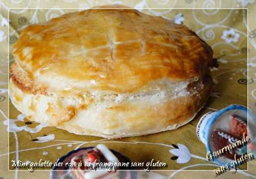 Mini galette des rois à la frangipane sans gluten