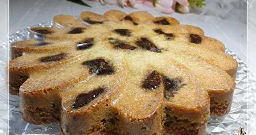 Moelleux aux amandes, noisettes et délice à tartiner chocolat noisettes de Chef de France