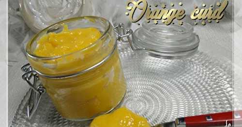 Orange curd