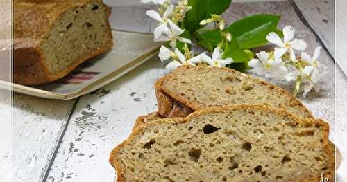 Pain cake à la farine de bananes vertes sans gluten