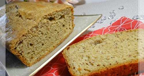 Pain cake sans gluten et sans levure de boulanger, pour faire des croques monsieurs ou des sandwichs