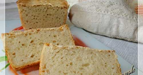 Pain de mie sans gluten au lait d'amandes