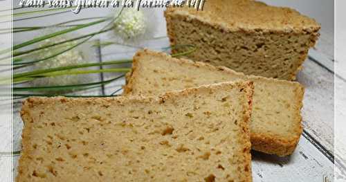  Pain sans gluten à la farine de teff 