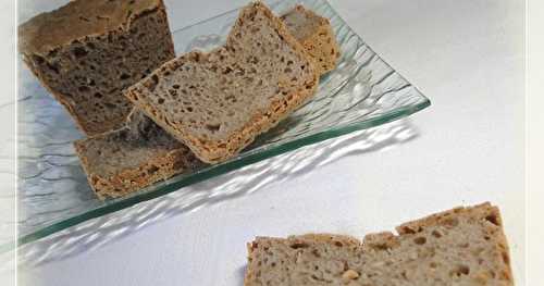 Pain sans gluten (avec fibrex)