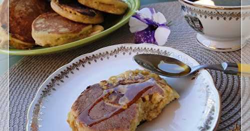 Pancakes vanillés à la farine de coco