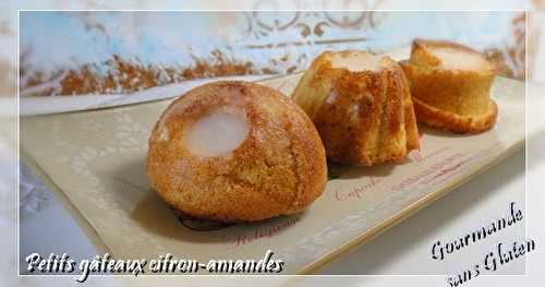 Petits gâteaux au citron et aux amandes