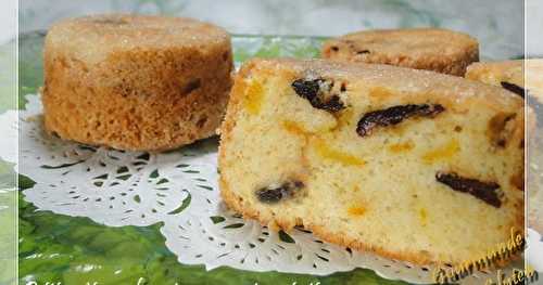 Petits gâteaux lorrains aux cerises et zestes de citron