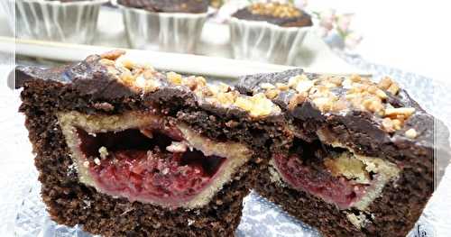 Piecaken aux framboises et chocolat sans gluten