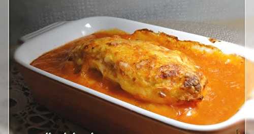 Quenelles de brochet maison gratiné la sauce tomate