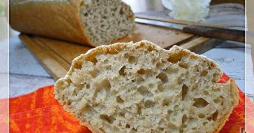 Recette de pain sans gluten facile, au levain de quinoa, sans machine 