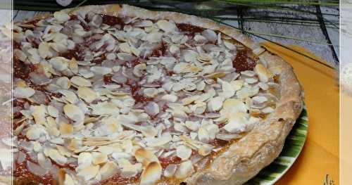 Tarte feuilletée amandine figues, poires sans gluten