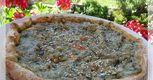 Tarte feuilletée au crabe et aux 4 épices