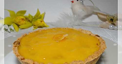 Tarte presque scandaleuse à l'orange