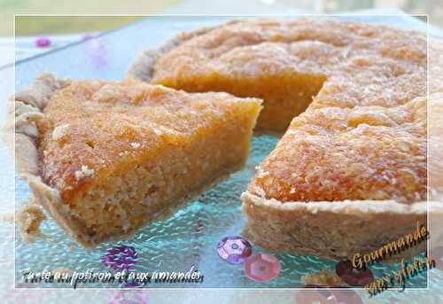 Tarte sucrée au potiron et aux amandes sans gluten