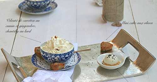 Cappuccino gourmand, version salée en trompe l'oeil