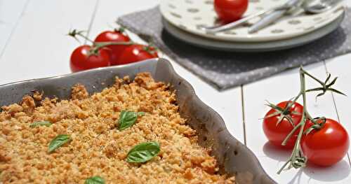 Crumble aux tomates