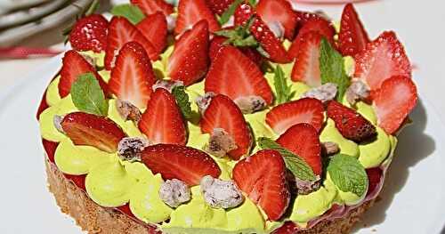 Fantastik fraises pistaches de Christophe Michalak