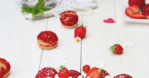 Saint Honoré fraises et vanille, pour la fête des... Mamans