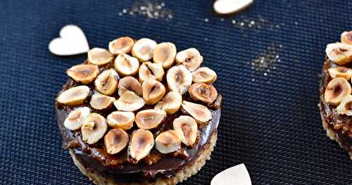 Tartelette choco noisettes pour la fête des Pères