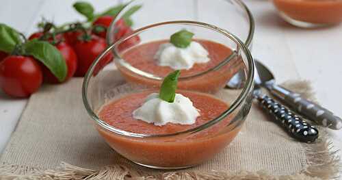 Tomate mozzarella revisitée