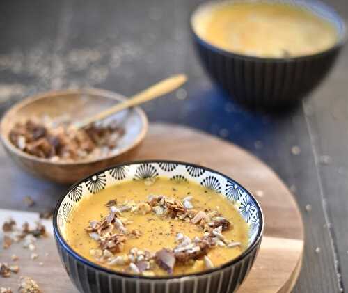 Velouté de Butternut et son granola sa