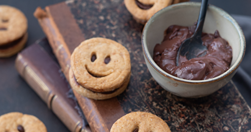 Biscuits sourire au chocolat 