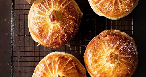 Galettes des rois praliné noisettes et citrons confits