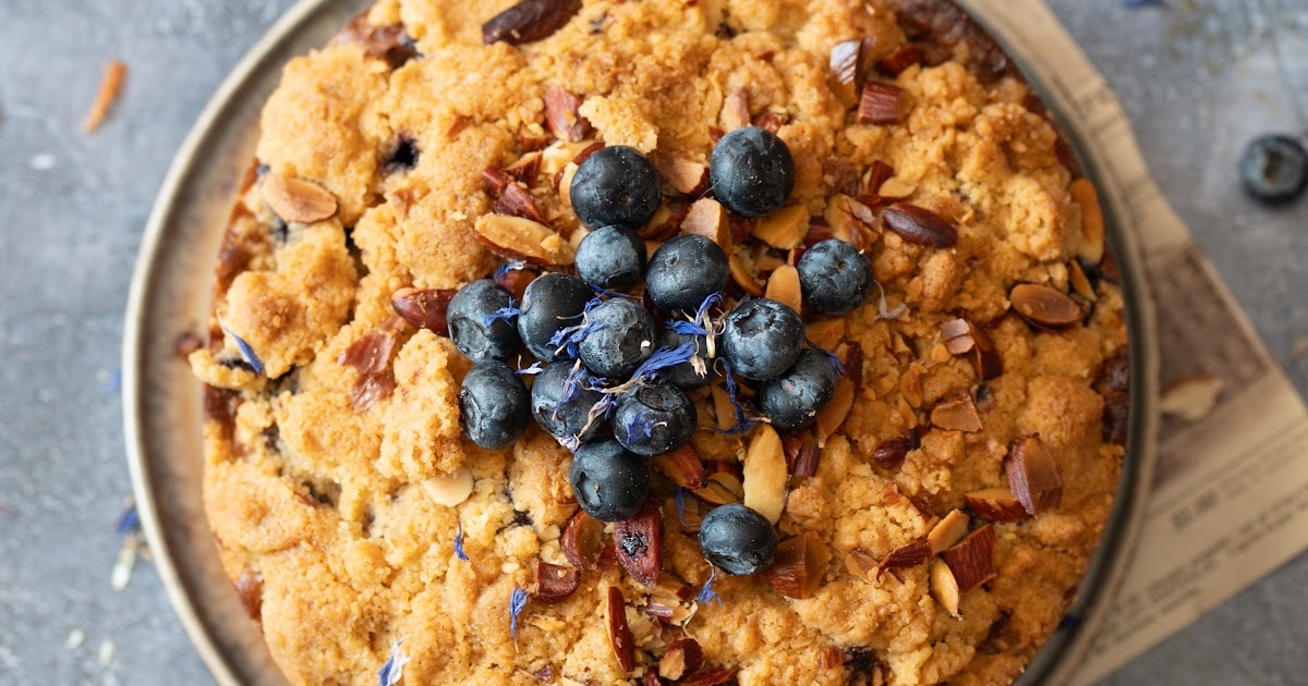  Le gâteau crumble des sous bois et ses myrtilles🫐 