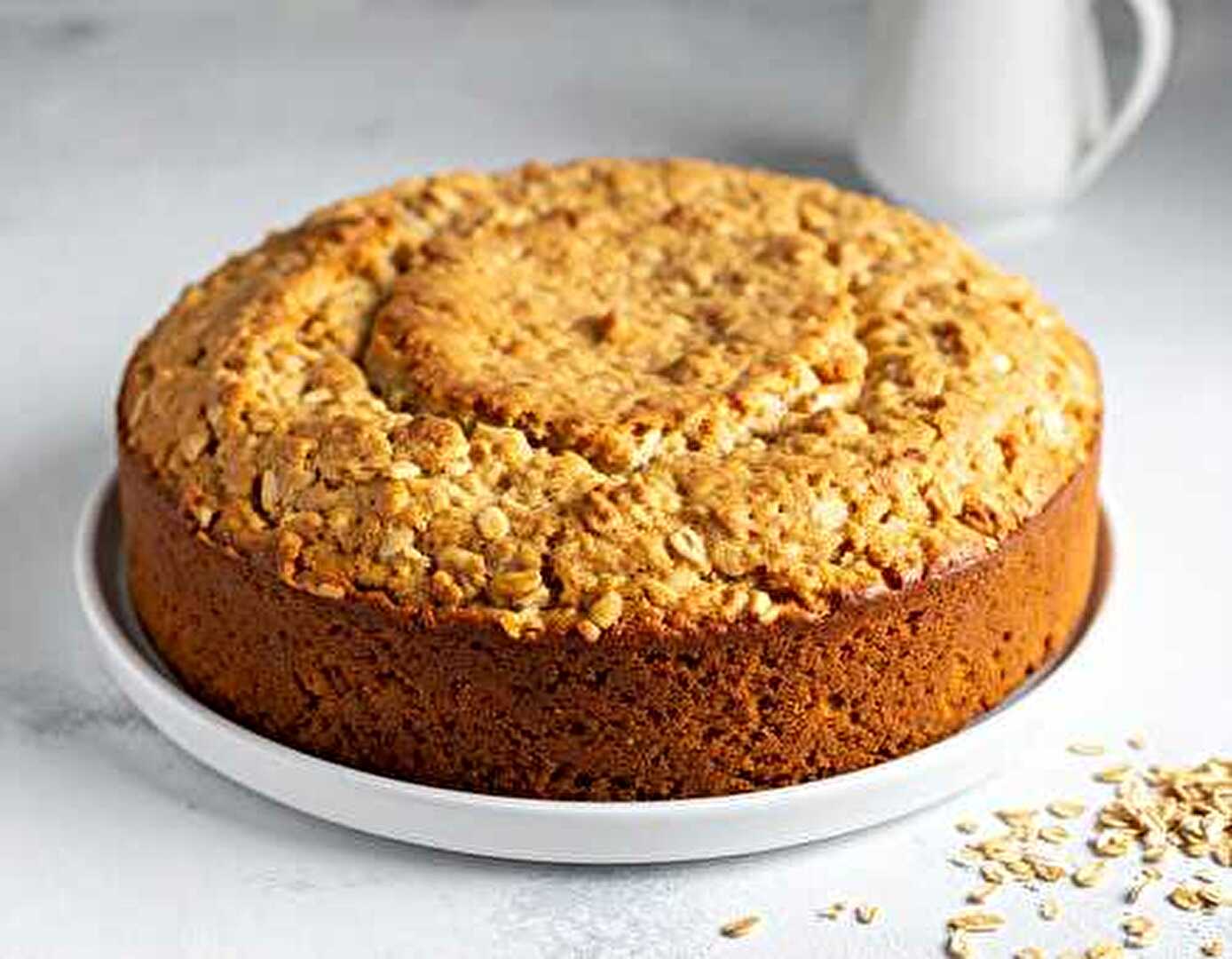 Gâteau coupe faim aux flocons d’avoine