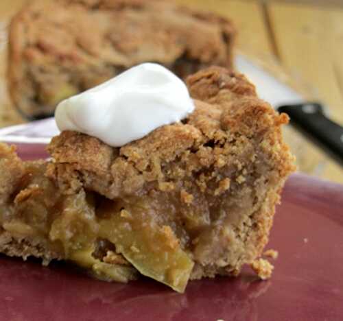 Apple pie: tourte aux pommes façon sud-ouest / Toulouse