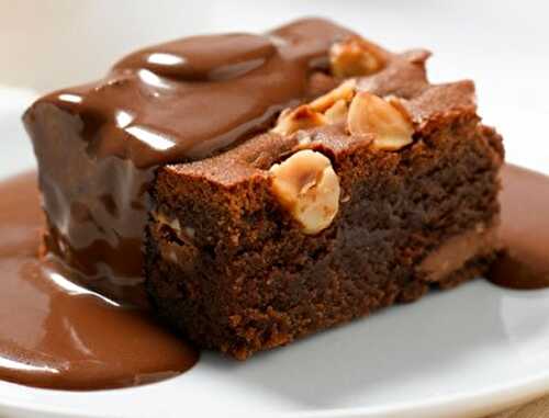 Brownies fondants aux 2 chocolats