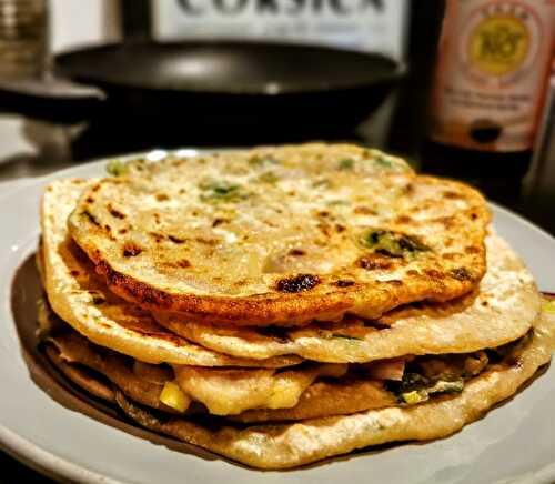 Galettes chinoises à l’oignon de printemps