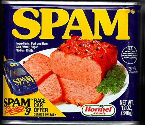 L’origine culinaire (surprenante) du mot SPAM