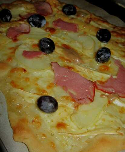 Les pizzas aux poires