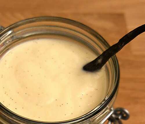 Les recettes de base : la crème anglaise