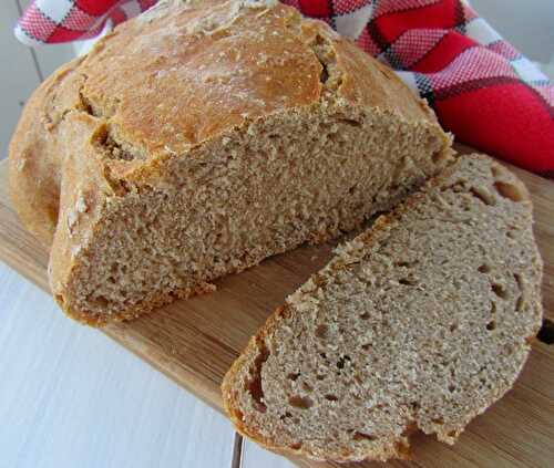 Pain au levain sans pétrissage (pour fainéants)