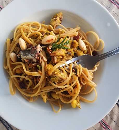 Pâtes aux sardines, Sicile (pasta con le sarde)