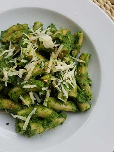 Pesto d'orties noix ail brebis