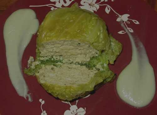 Recette des paupiettes de chou vert farcies à la dinde et feta